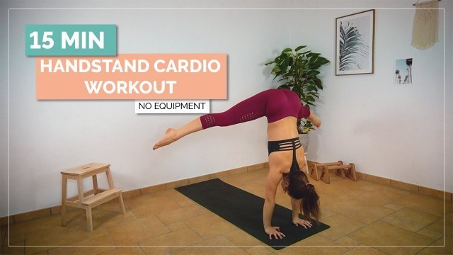 '15 MIN Handstand Cardio Workout | Follow Along | Mitmach - HIT'