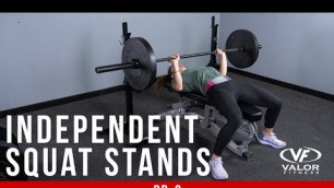 'Valor Fitness BD-3 Independent Squat Stands'
