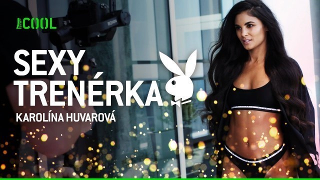 'SEXY PRDELKA FITNESS TRENÉRKY: Karolína Huvarová je nová playmate časopisu PLAYBOY'