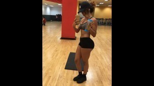 'Brittany Renner The Really  BOOTY Female Fitness Motivation Workout [ Musas Wellness ]'