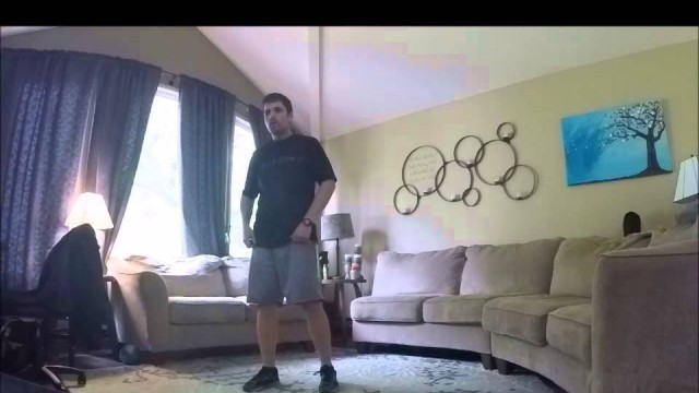 '34 Year Old Dad Dances to Shaun T\'s Cize Workout Program'