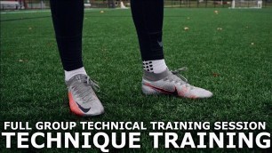 'Technical Training Session | Improve Your Technique With These Group Training Drills'