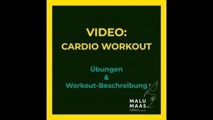 'CARDIO-Workout // Homeworkout'