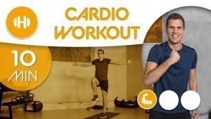 'Cardio Workout zum Mitmachen | Für Sporteinsteiger und Übergewichtige | ohne Sprünge, ohne Equipment'