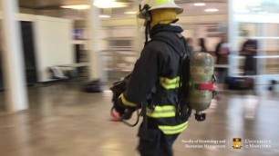 'Canadian Forces Fire Marshall\'s Fire Fighter Pre Entry Fitness Evaluation Video 2'