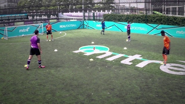 'How to improve change of direction‬ | Soccer training drill | 5-a-side'