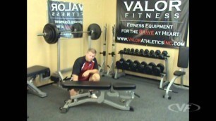 'Valor Fitness DD-11 Flat / Incline Utility Bench'
