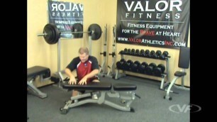 'Valor Fitness DD-11 Flat/Incline Utility Bench'