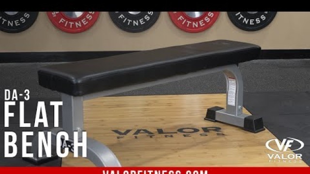 'Valor Fitness DA-3, Flat Bench'