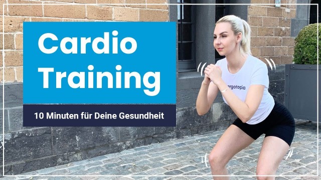 '10 Minuten Cardio Workout ohne Geräte ➡️ Powere Dich aus & verbrenne Kalorien!'