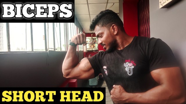 'Top 4 SHORT HEAD Biceps Workout|grow your BICEPS PEAK|Ajithkumar'