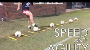 'Individual Soccer Speed and Agility Technical Training Drills'