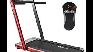 'Best PowerMax Fitness JogPad-2 4.0HP Peak DC Motor Motorized Touch Screen LED Dual Display Treadmill'