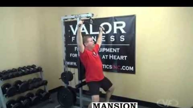 'Valor Fitness CB-12 Lat Pull Down - Mansion Athletics'