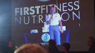 'PEOPLE LINED the stage to Give WEIGHT LOSS STORY with First Fitness Nutrition'