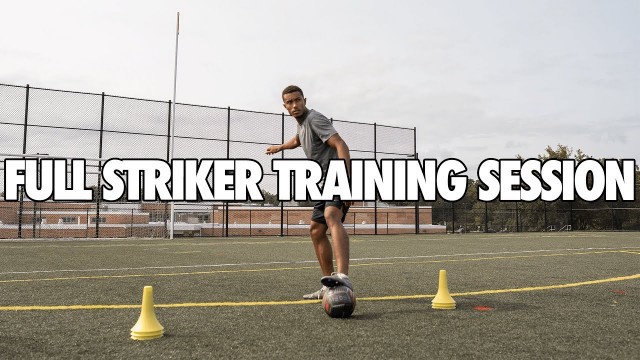 'FULL STRIKER TRAINING SESSION |4 POSITION SPECIFIC DRILLS|'