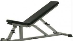 'Valor Fitness DD-3 InclineFlat Adjustable Utility Bench'