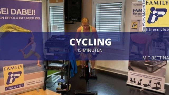 'FAMILY fitness club Leverkusen Cycling mit Bettina'