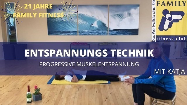 'FAMILY fitness club Leverkusen Entspannungs Technik mit Katja'