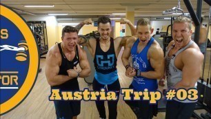'Austria Trip mit Fitness Oskar Teil 3-4 | Arnes Ankunft | Back Workout'