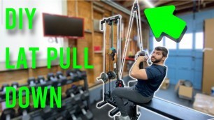 'How To: DIY LAT PULLDOWN For The Valor BD-62 Wall Mount Cable Station'
