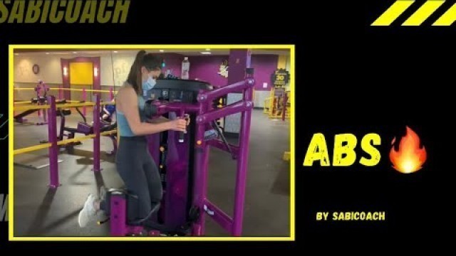 'ABS WORKOUT FOR PLANETFITNESS I SaBiCoach'