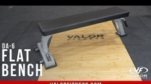 'Valor Fitness DA-6, Flat Bench'