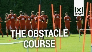 'Endurance Drill for Football Players: The Obstacle Course'