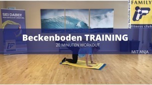 'FAMILY fitness club Leverkusen Beckenboden mit Anja'