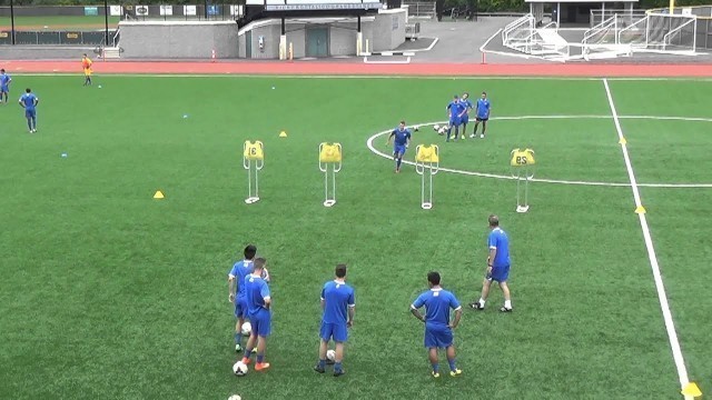 'Midfielder Turn Drill'