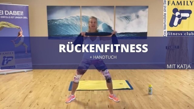 'FAMILY fitness club Leverkusen Rücken mit Katja'