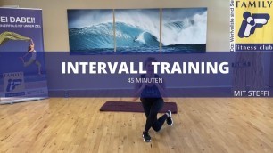 'FAMILY fitness club Leverkusen Intervall Workout mit Steffi'