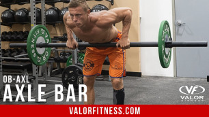 'Valor Fitness OB-AXL, Axle Bar (Fat Bar)'