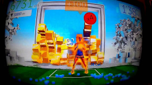 'Wall Breaker Challenge Gameplay 12244 pts - Your Shape: Fitness Evolved 2012 - Kinect'