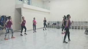 'Maquillaje Mecano Sombra aquí sombra allá Zumba Baile Fitness 80s'