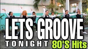 '80s hits - LETS GROOVE TONIGHT ( REMIX ) Dj Mk | Dance Fitness | Kingz Krew'