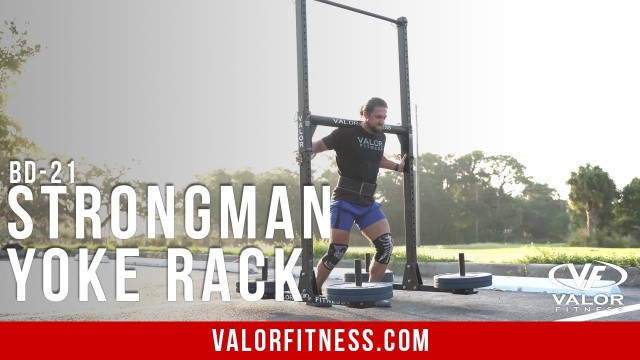 'Valor Fitness BD-21, Strongman Yoke Rack'