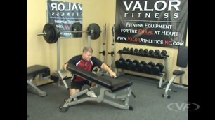 'Valor Fitness DD-11, Adjustable Weight Bench'