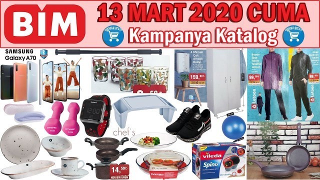 'OKUNAKLI TEK TEK BİM 13 MART 2020 CUMA KATALOG | BİM FİTNESS, PİLATES ÜRÜNLERİ | 13 MART BİM AKTÜEL'