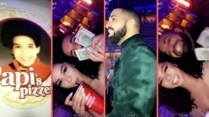 'Drake Celebrating His 31st Birthday With Brittany Renner and OVO Crew In Toronto Canada 6god Lit!'