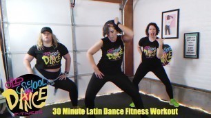 'LATIN CARDIO DANCE 30 Minute REGGAETON Workout | Old School Dance Fitness | ZUMBA For EVERYONE!!!'