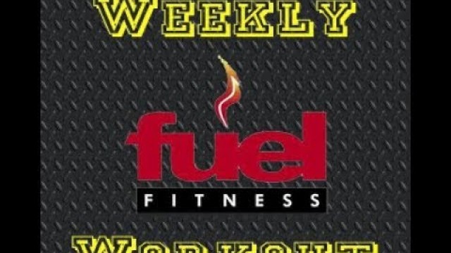 'Fuel Fitness Work Out Of The Week - Seated Over Head Throw'