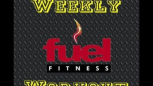 'Fuel Fitness Work Out Of The Week - Seated Over Head Throw'