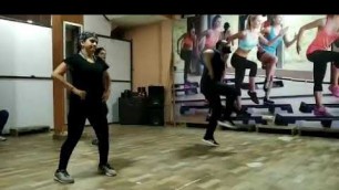 'Phangda aerobic exercise by Mr. Rickey Singh in Phoenix fitness academy, murlipura jaipur'