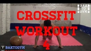 'Crossfit Übungen Workout 4 - Power-Crossfit Workout - Cardio - BAK TO GYM'