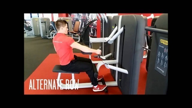 'Bracknell Gym | Kinesis Low Pull Station exercises'