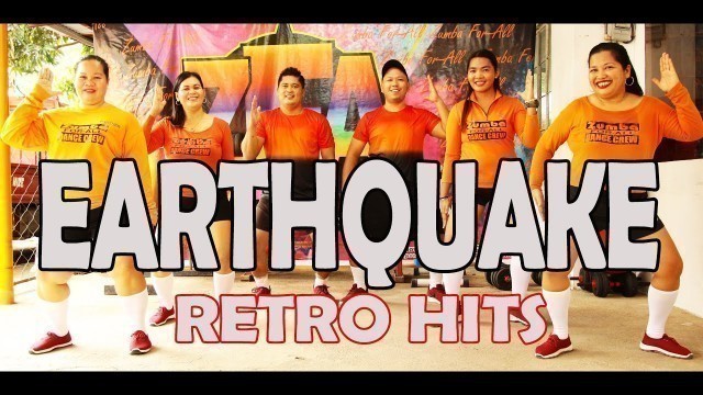 'EARTHQUAKE - Flirtations | 80\'s Retro Fitness | ZUMBALANAO with ZFA DANCE CREW & ZIN RACHELLE'