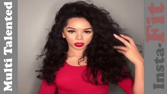 'Brittany Renner is multi talented fit girl'