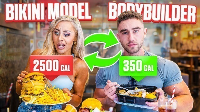 'BODYBUILDER Swaps Lives with a BIKINI MODEL FOR 24 HOURS  | Zac Perna'