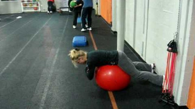 'Swiss Ball Hyperextensions - FUEL FITNESS'